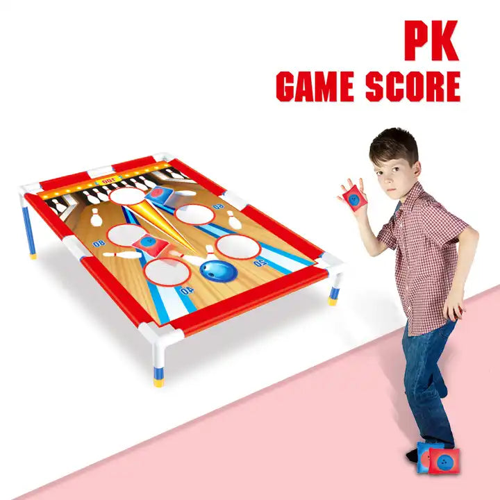 Table Top Ring Tossing and Bean Bag Throwing Game