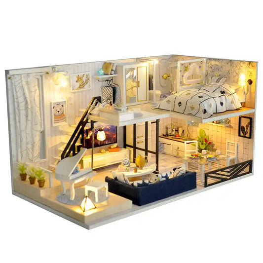 Miniature Loft Doll House