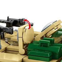 Military Battletank Brick Set