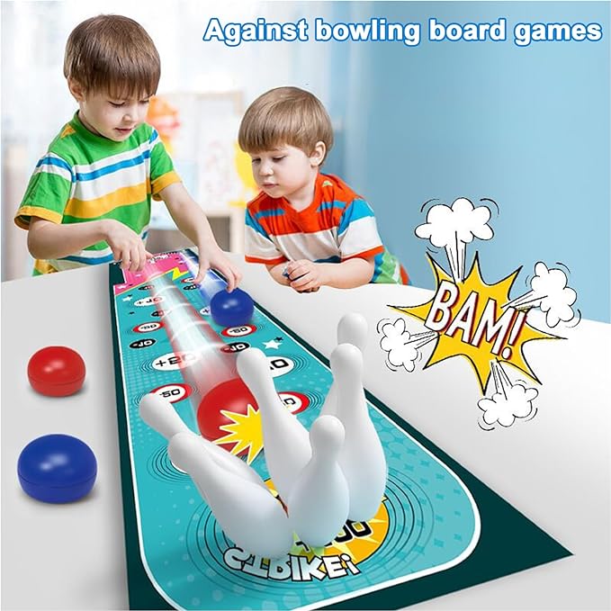 Table Top Bowling Game Board