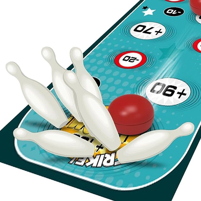 Table Top Bowling Game Board